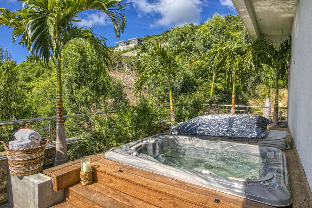 Location villa Saint Martin Indigo Bay - Villa 4 chambres 8 personnes - vue mer - Piscine - Villa de luxe (36)